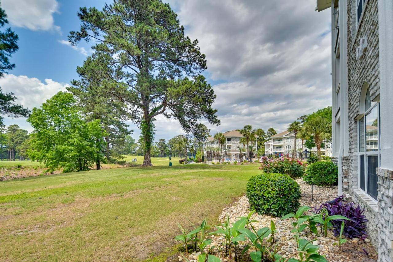 Bright Myrtle Beach Condo On Golf Course With Pool! Exterior photo